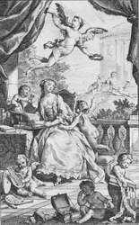 Portrait of Madame de Pompadour, ca. 1745