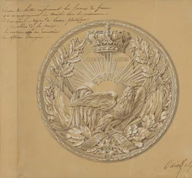 Design for the Medal to Commemorate the Charter of 1830