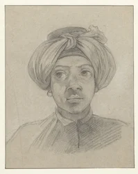 Head Study of a Mamluk