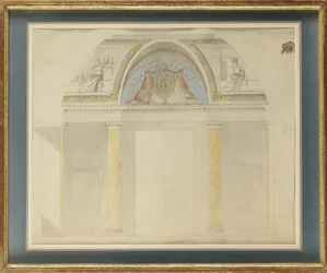 Study for the decoration of the throne at the Palais des Tuileries