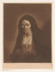 Portrait of an Unknown Old Woman