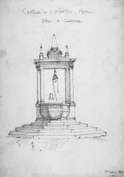Certosa di S. Martino, Napoli, Well in Courtyard, 1891