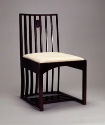 Chair in the Drawing Room, HousHill, Glasgow, 1904