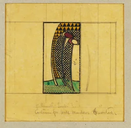 Design for Curtains for the Hall Windows, for W.J. Bassett-Lowke