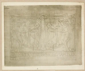 Diploma of Honour, designed for the Glasgow School of Art Club, 1894-95