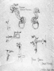 Some Siena Iron Work, 1891