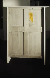 White cabinet designed for Mrs. Rowat, 1902