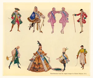 Original designs for The Gondoliers