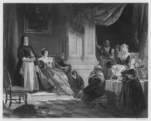 Sancho and the Duchess, from the picture in the Vernon Gallery