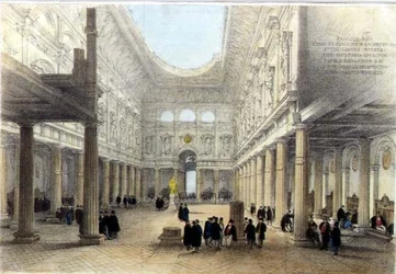 Design for the Royal Exchange Interior, Looking West