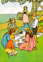 A Christmas Dinner in New Zealand, 1912