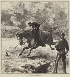 Tent-Pegging at Hurlingham