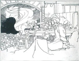 The Furious Host, illustration from 