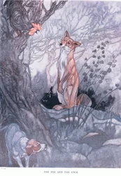 The fox and the cock, 1930s