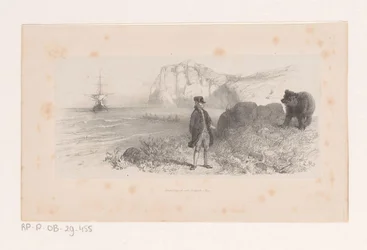 Baron von Münchhausen with Bear