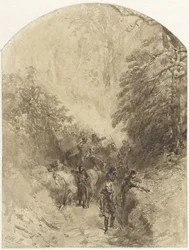 Soldiers in a Forest