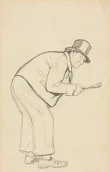 Study for "A Woman Hater"