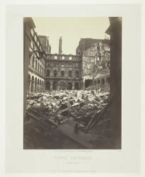 Paris Fire (Interior of the Ministry of Finance)