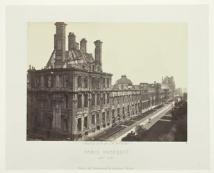 Paris Fire (Palais des Tuileries, Pavillon de Marsan)