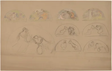 Studies for Lunettes
