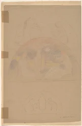 Studies for a Lunette