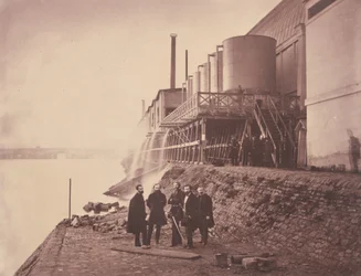 Water Tanks Outside of Annex, Paris Exposition Universelle