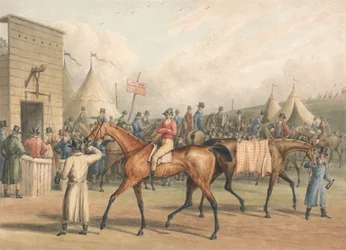 A Race Meeting (Weighing In)