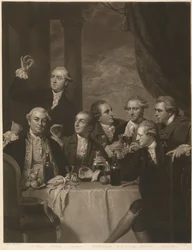 Portrait of Members of the Dilettanti Society