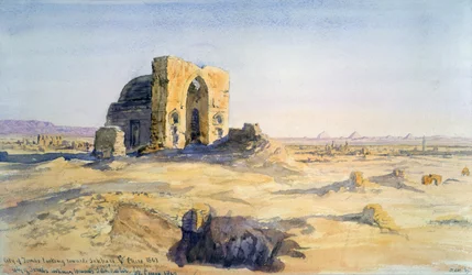 City of Tombs Looking Towards Sakkara and Cairo