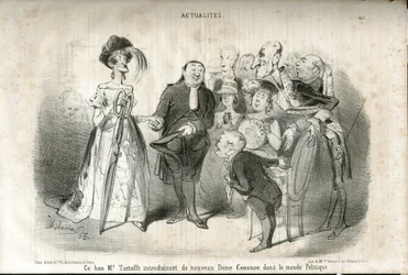 Illustration by Charles Vernier in Le Charivari