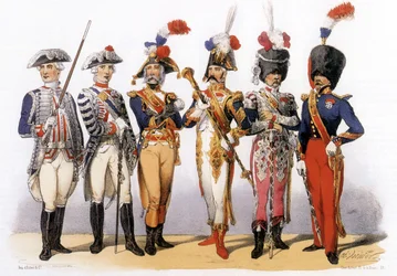 Uniforms of French Army: Drum Major (18-19th century)