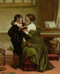 George Herbert and His Mother