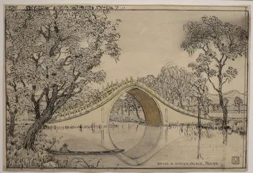 Bridge in Summer Palace, Peking