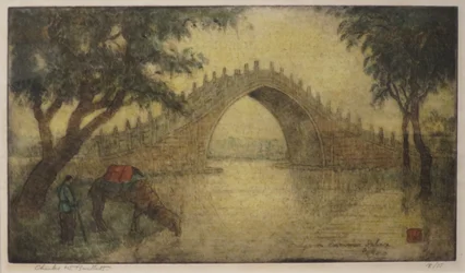 Bridge in Summer Palace, Peking