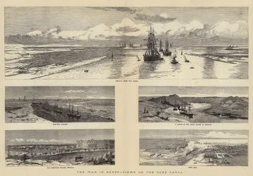 The War in Egypt, Views on the Suez Canal