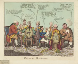 Political Quadrille, 1806
