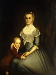 Portrait of Mrs. Arbuckle and Son