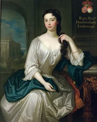 Portrait of Henrietta, Daughter of Henry, 1st Viscount St. John, Married in 1727 Robert Knight, Created Baron Luxborough of Shannon in 1745