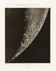 Photographic Chart of the Moon, plate XVI.A, September 5