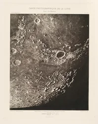 Photographic Chart of the Moon, plate XVIII, April 17