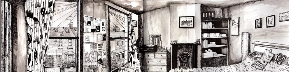 Bedroom Panorama
