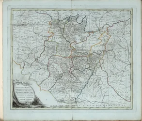General Map of Nizhny Novgorod Governorate, 1788