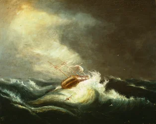 Ship in Storm