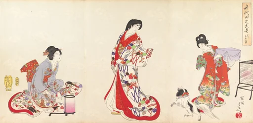 Chiyoda Castle Album of Women, 1895