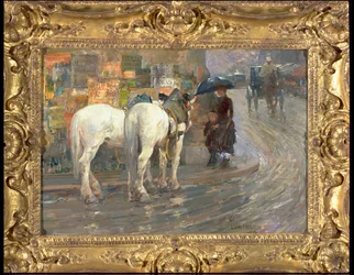 Paris Street Scene, c.1889