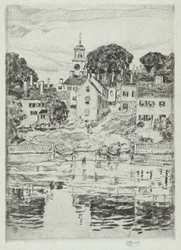 Church Tower, Portsmouth, 1921
