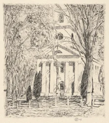 Church at Old Lyme, 1924