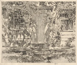 Old Doorway, Easthampton, 1920