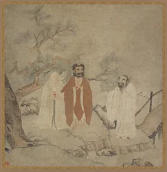 Sakyamuni, Laozi and Confucius