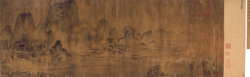 Breezes Along a Mountain Stream, Handscroll